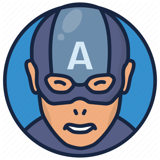 512x512 Captain America, Cartoon Character, Character Marvel, Superhero