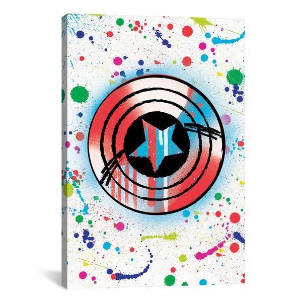 600x600 Canvas Print Of Marvel Comics