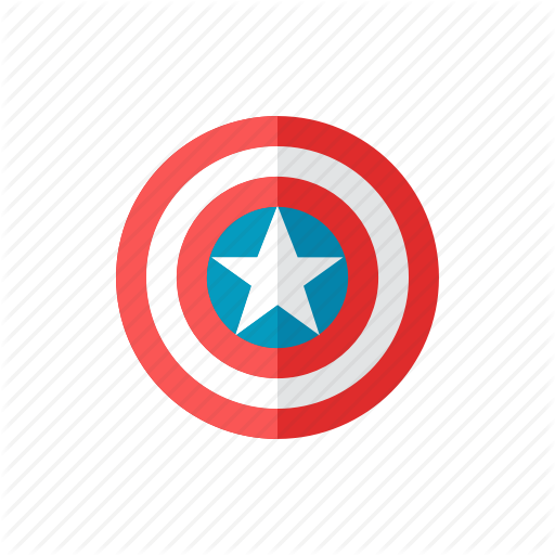 512x512 Captain, Shield Icon