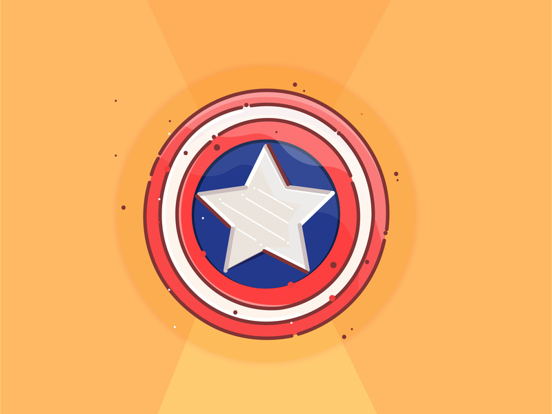 800x600 Captain America Shield
