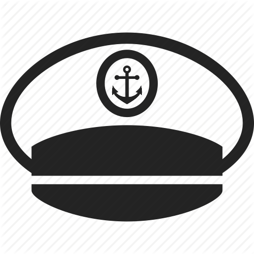 512x512 Captain, Captain Hat, Hat, Nautical Icon
