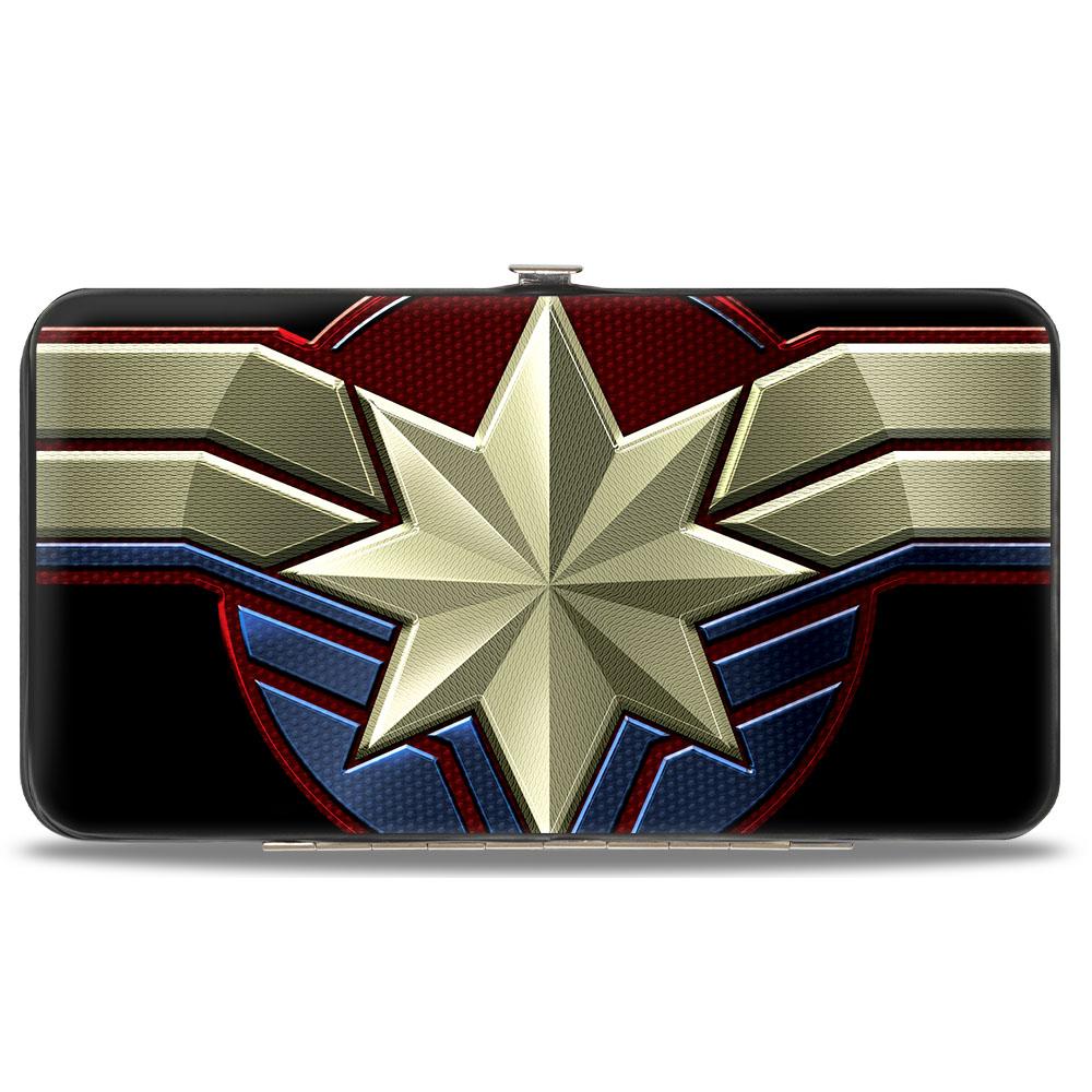 1000x1000 Captain Marvel Movie Hinged Wallet