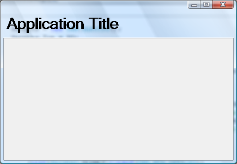 481x334 Hiding The Caption And Icon In The Title Bar In Windows Vista