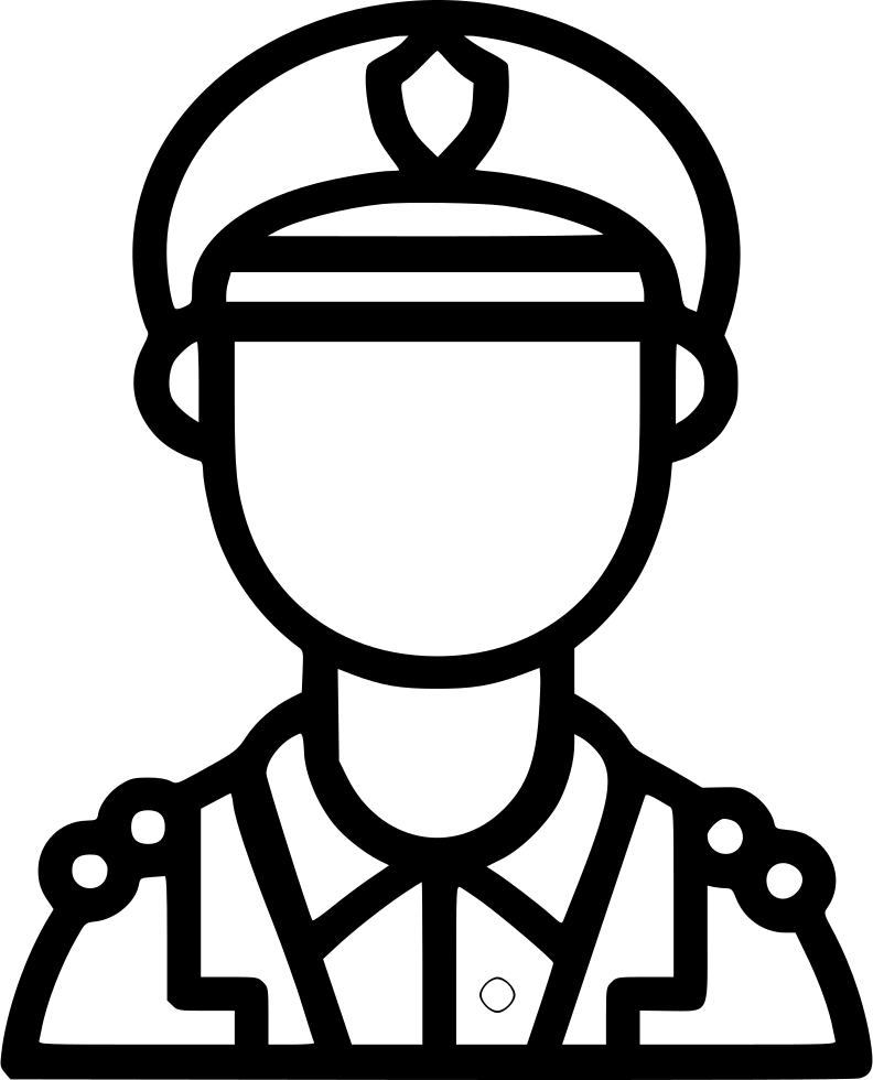 792x980 Military Caption Officer Army Police Javan Png Icon Free