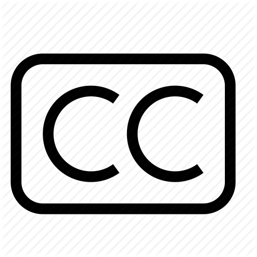 512x512 Caption, Closed Caption, Control, Media, Movie, Video Icon