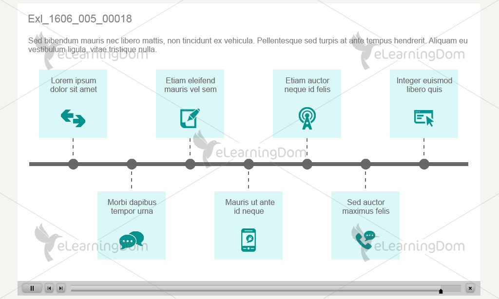 1024x614 Timeline With Text And Icon