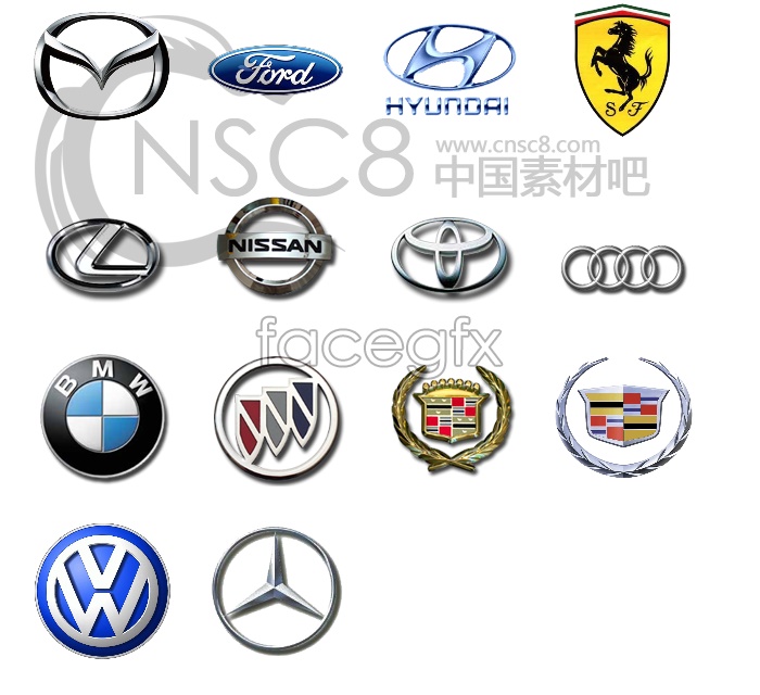 700x640 Car Brand Icons Free Download