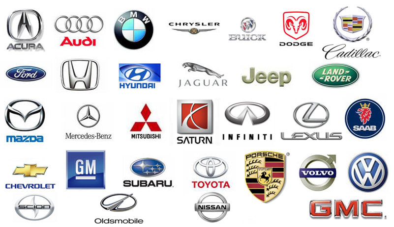801x463 Popular Car Brand Logos Drawing In Car Brands Logos, Used