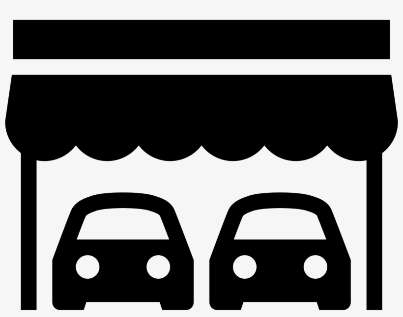 820x646 Car Dealership Building Filled Icon