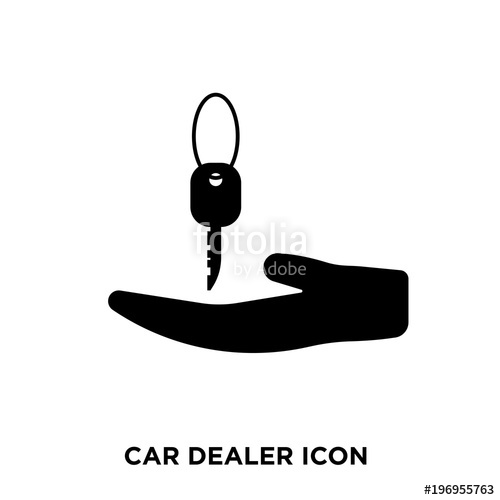 500x500 Car Dealer Icon Stock Image And Royalty Free Vector