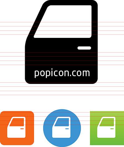 400x473 Car Door Icon