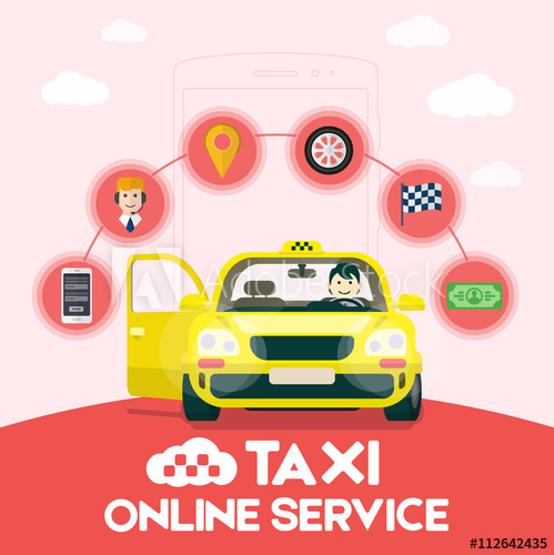 499x500 Taxi Service Flat Icon Taxi Service Flat Yellow Taxi