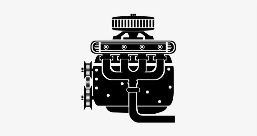 820x433 Car Engine Icon Png