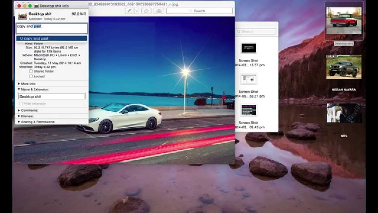 1280x720 How To Change Folder Icon Mac Os X Yosemite