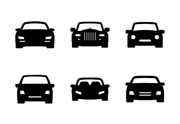 588x406 Car Icons
