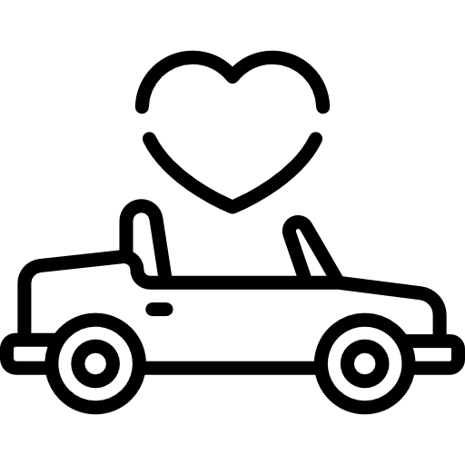 512x512 Wedding Car Free Vector Icons Designed