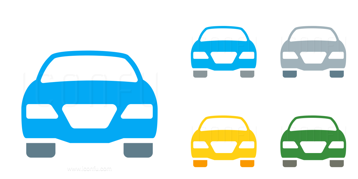 1200x600 Car Sedan Front Icon