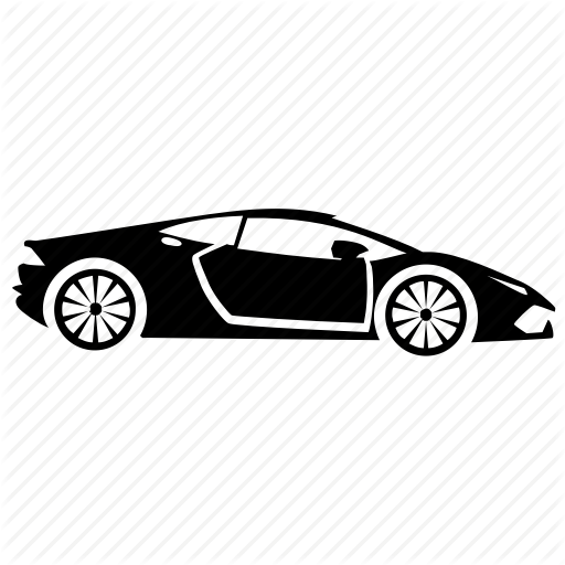 512x512 Automobile, Car, Sports Car, Supercar, Vehicle Icon