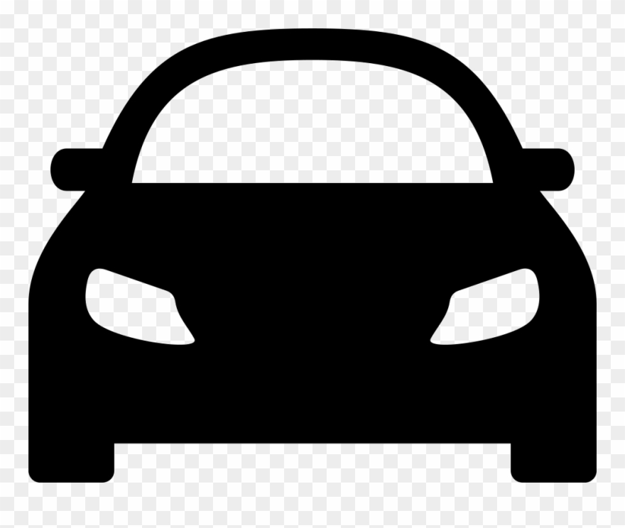 880x744 White Car Icon