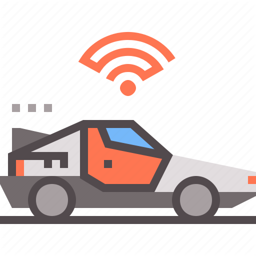 512x512 Autonomous, Car Icon