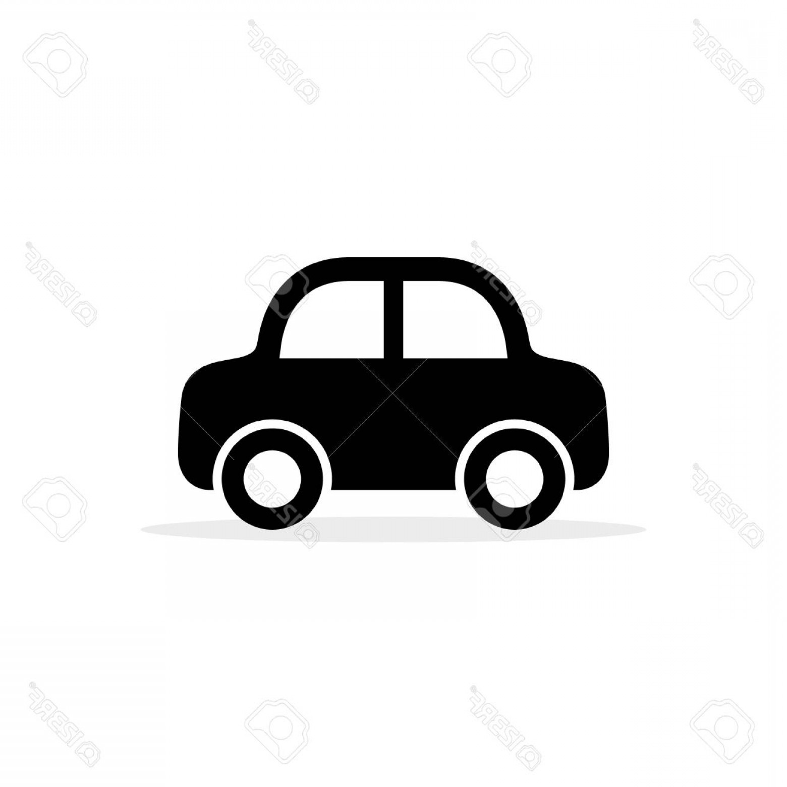 1560x1560 Photostock Vector Car Icon Vector Flat Simple Cartoon