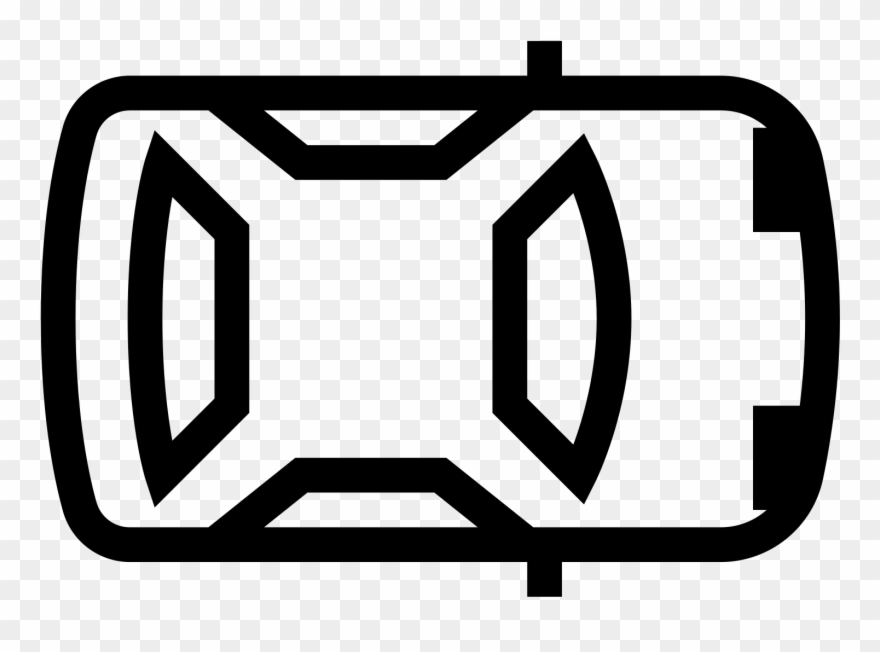 880x652 Car Top View Icon