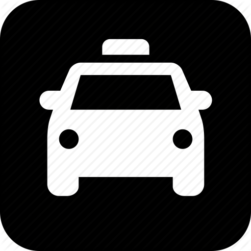 512x512 Business Travel, Car, Front View, Taxi, Taxi Cab, Travel, Vacation
