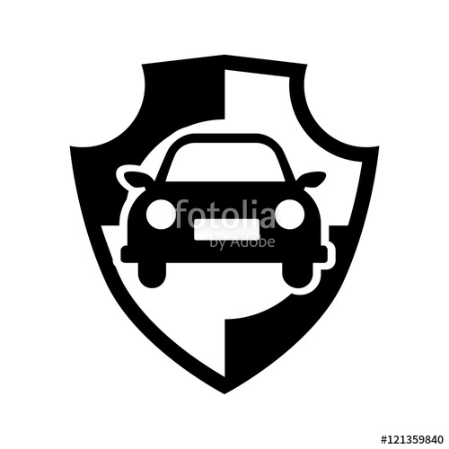 500x500 Car Insurance Icon Illustration Stock Image And Royalty Free
