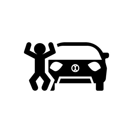 450x450 Happy Businessman Standing Near Black Car