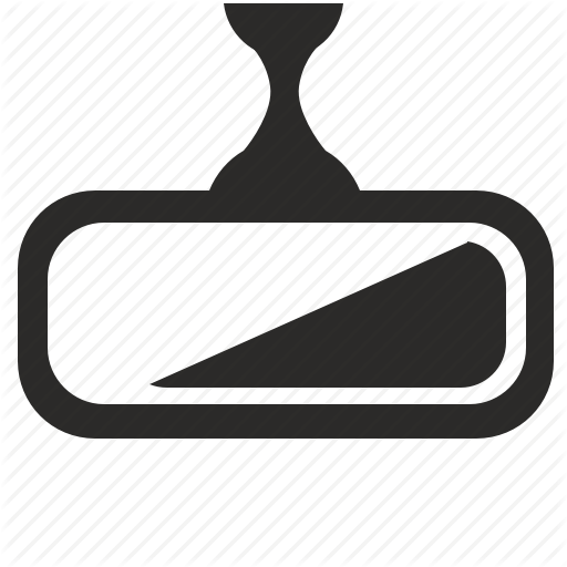 512x512 Car, Interior, Look, Mirror, Safety Icon