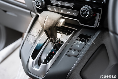 500x334 Automatic Gear Stick Of A Modern Car, Car Interior Details Icon