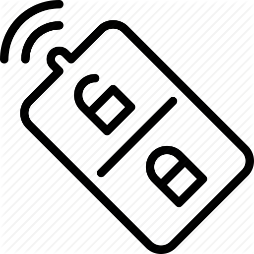 512x512 Car Key, Lock, Protection, Remote, Security, Wireless Icon