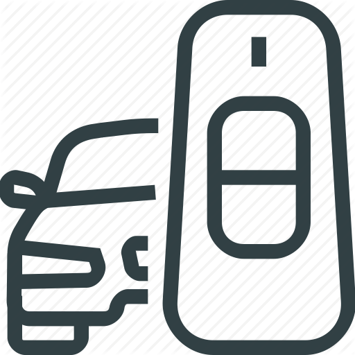 512x512 Car, Electronic, Key, Remote Icon