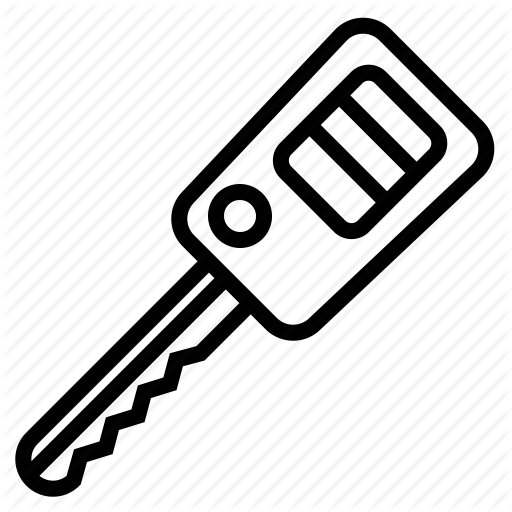 512x512 Car, Key Icon