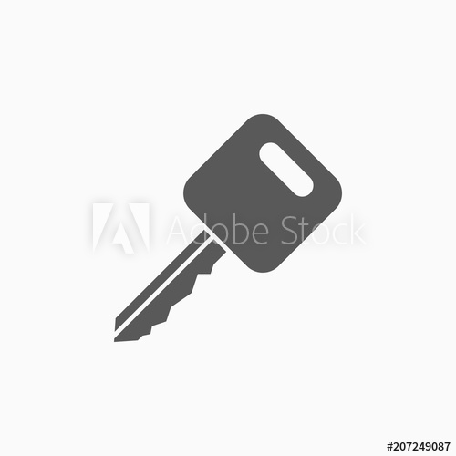 500x500 Car Key Icon