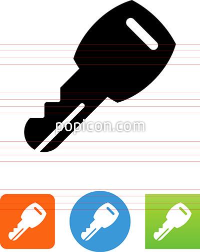 400x503 Car Key Icon