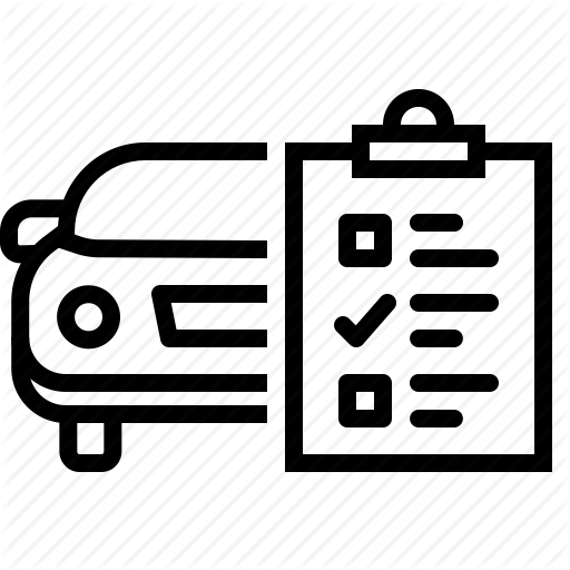 512x512 Car, Check, Garage, List, Maintenance, Repair, Service Icon