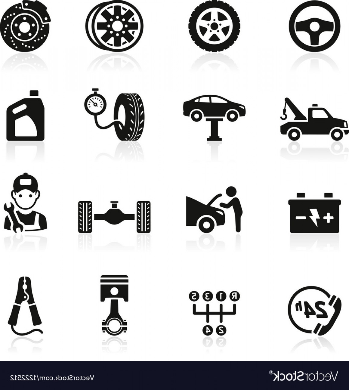 1160x1296 Car Auto Repair Vector Art Hoodamathrun
