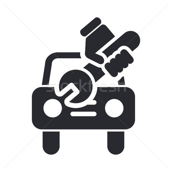 600x600 Car Repair Icon Vector Illustration Myvector