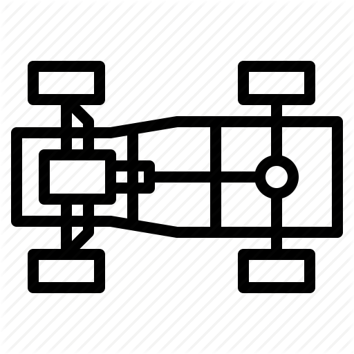 512x512 Auto, Car, Chassis, Mechanic, Repair Icon