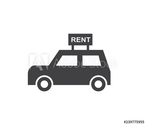500x429 Car Rental Icon