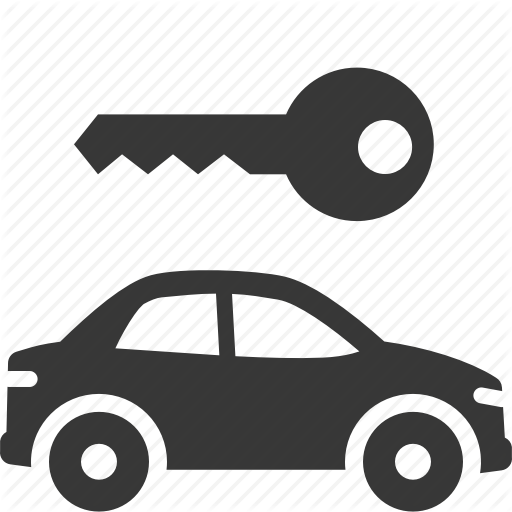 512x512 Auto, Car Rental, Rent A Car Icon