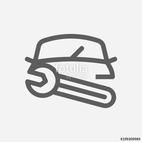 Car Repair Icon Line Symbol Isolated Vector Illustration Of Auto 500x500 Car Repair Icon Line Symbol Isolated Vector Illustration Of Auto