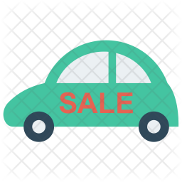 Car Sale Icon Of Flat Style 256x256 Car Sale Icon Of Flat Style