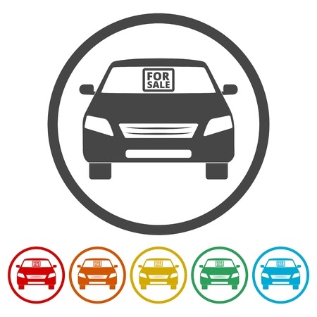 Car For Sale Icon Royalty Free Vector Graphics 450x450 Car For Sale Icon Royalty Free Vector Graphics