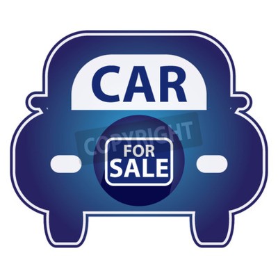 Blue Shiny Style Car For Sale Icon Sticker Or Label Isolated 400x400 Blue Shiny Style Car For Sale Icon Sticker Or Label Isolated