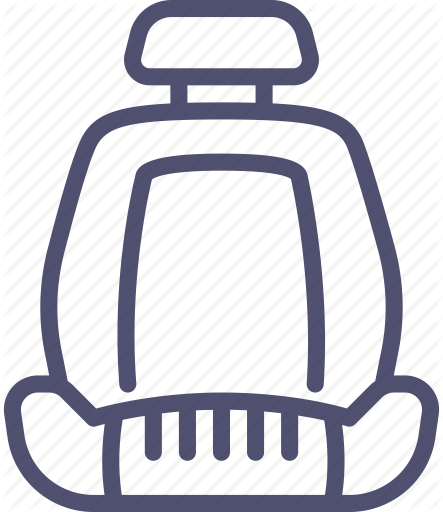 443x512 Car, Chair, Seat Icon