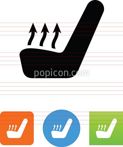 400x479 Car Seat Temperature Icon