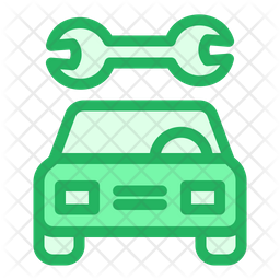 256x256 Car Service Icon Of Colored Outline Style