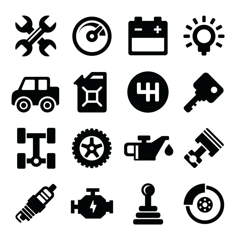 800x800 Car Service Maintenance Icon Blue Icons Free